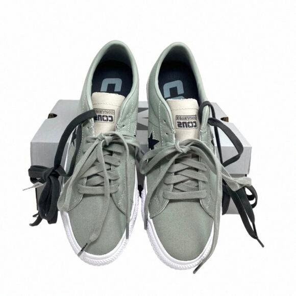 Converse CONS One Star Pro OX Low Top Canvas Gray 172634C Sneakers Size Women's - Picture 6 of 13